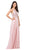 Dancing Queen - 2251 Lace Sheer Halter A-line Prom Dress