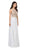 Dancing Queen - 2251 Lace Sheer Halter A-line Prom Dress