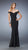 La Femme - 22527 Embellished Jersey Sheath Dress In Black