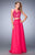 GiGi - 22652 Two-Piece Chiffon Evening Gown In Pink