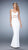 La Femme - 22689 Sleeveless Cutout Sheath Gown in White