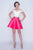 Nina Canacci - 226 Two-Piece Off Shoulder Lace Bodice A-Line Dress