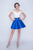 Nina Canacci - 226 Two-Piece Off Shoulder Lace Bodice A-Line Dress