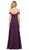 Dancing Queen - 2273 Embroidered Off Shoulder Prom Dress in Purple