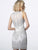 Jovani - 2275 Beaded Jewel Sheath Cocktail Dress In White