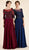 Rina di Montella - RD2306-1 Lace Embroidered A-Line Evening Gown
