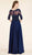 Rina di Montella - RD2306-1 Lace Embroidered A-Line Evening Gown