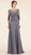 Rina di Montella - RD2306-1 Lace Embroidered A-Line Evening Gown