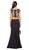 Dancing Queen - 2307 Two Piece Embellished Illusion Bateau Sheath Prom Dress