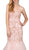 Dancing Queen - 2330 Strapless Embellished Mermaid Prom Gown In Pink