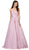 Dancing Queen - Ruched Sweetheart Pleated Prom Gown 2339 In Pink