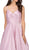 Dancing Queen - 2339 Ruched Sweetheart Pleated Prom Gown in Pink