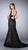 La Femme - Luxurious Lace Sweetheart Mermaid Long Evening Gown 23413 In Black