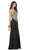Dancing Queen - 2349 Embellished Illusion Halter Fitted Prom Dress
