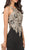 Dancing Queen - Embellished Illusion Halter Fitted Prom Dress 2349 In Black
