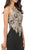 Dancing Queen - 2349 Embellished Illusion Halter Fitted Prom Dress