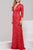 23662 Lace Illusion Jewel Sheath Dress