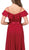 Dancing Queen - 2377 Ruffled Off-Shoulder Chiffon Prom Dress