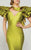 MNM Couture - 2379 Fluttering Shoulder Ruffled Evening Gown in Green