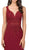 Dancing Queen - 2392 Beaded Fitted Prom Dress in Red