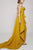 MNM Couture - 2397 Sweetheart Pantsuit with Overskirt in Yellow