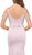 Dancing Queen - 2410 Embellished V-neck Fitted Prom Gown