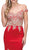 Dancing Queen - 2413 Lace Appliqued Portrait Mermaid Prom Gown