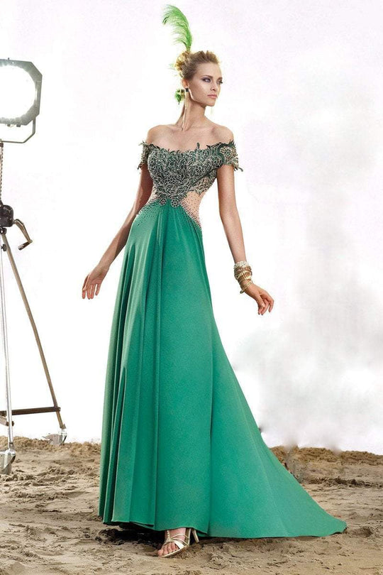 Alyce Paris Claudine - 2418 Dress in Emerald