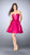 La Femme - Luminous Fitted Sweetheart A-Line Short Cocktail Dress 24212 In Pink