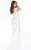 I38015 Dress in Ivory/Multi