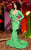 MNM Couture - 2433 Ruffled Long Sleeve Mermaid Gown In Green