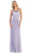 May Queen - Beaded Yoke Scoop Neck A-Line Bridesmaid Dress