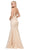Dancing Queen - 2437 Sequined Fitted Mermaid Prom Gown