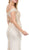 Dancing Queen - 2440 Adorned Illusion Off Shoulder Prom Gown in Neutral