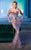 MNM COUTURE - 2481 Embellished Sweetheart Long Sleeve Mermaid Dress In Pink