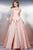 24575 Strapless Semi-sweetheart Ballgown