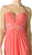 Cinderella Divine - Crisscrossed Strapless Applique Ornate Long Gown