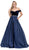 Dancing Queen - 2478 Embellished Off-Shoulder Homecoming Ballgown