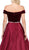 Dancing Queen - 2478 Embellished Off-Shoulder Homecoming Ballgown