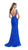 La Femme - 24903 Sleeveless Jewel Back Lace Mermaid Gown in Blue