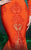 MNM COUTURE - 2502 High Neck Cutaway Shoulder Mermaid Gown In Orange