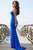 Radiant Sleeveless Racerback Style Long Gown 26968
