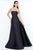 Ieena Duggal  - Bustier Gown Style 25299I in Black