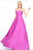 Ieena Duggal  - Bustier Gown Style 25299I in Pink