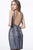 Jovani - 2530 Multi Embellished Sleeveless Cocktail Dress In Gray  