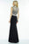 Alyce Paris Claudine - 2531 Long Dress In Black Silver