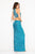 25398L Dress In Blue