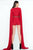 Ieena Duggal  - Cap Gown Style 25449I in Red