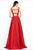 Ieena Duggal  - Slip Gown Style 25453I in Red