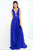 Ieena Duggal  - Slip Gown Style 25453I in Blue